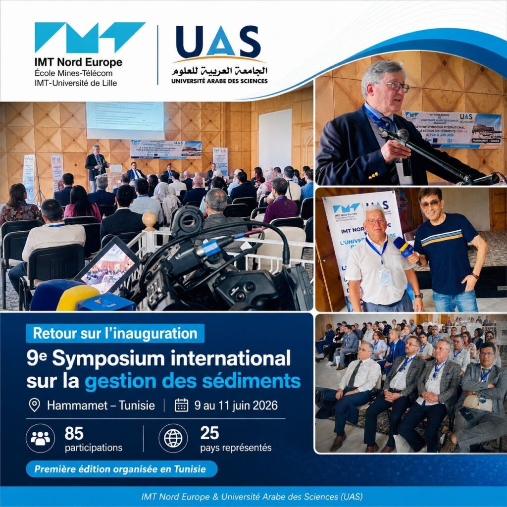 La 9ᵉ édition du Symposium international de la gestion des sédiments I2SM-2026